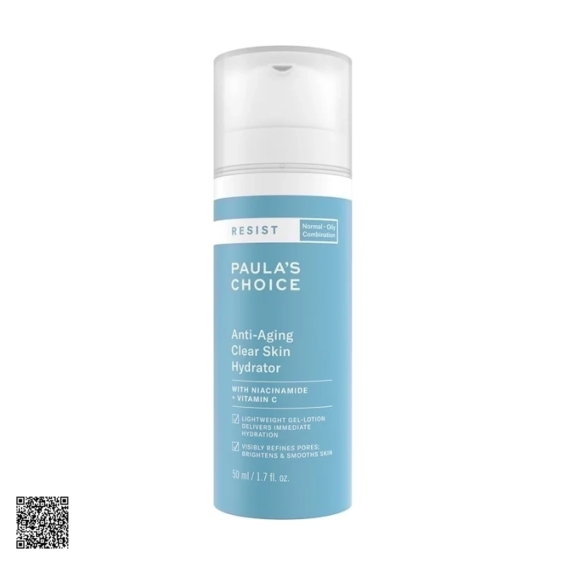 Kem Dưỡng Ẩm Chống Lão Hoá Paula’s Choice Resist Anti-Aging Clear Skin Hydrator