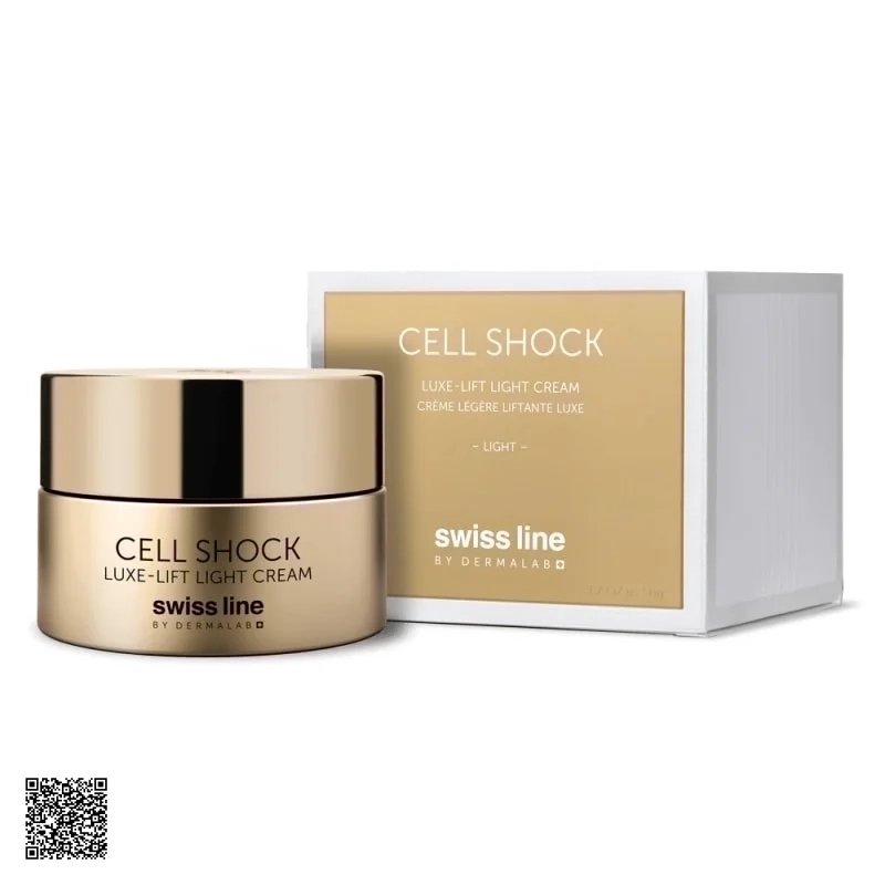 Swissline Cell Shock Luxe-lift Light Cream - Kem Nâng Cơ Chống Lão Hóa Cho Da Dầu
