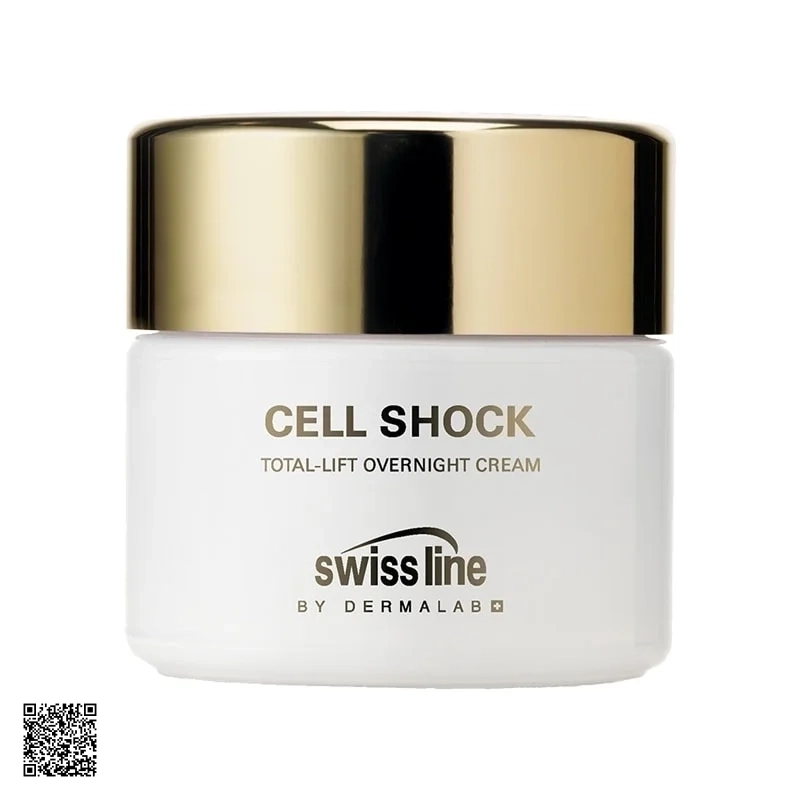 Kem Nâng Cơ Chống Lão Hóa Swissline Cell Shock Total-Lift Overnight Cream