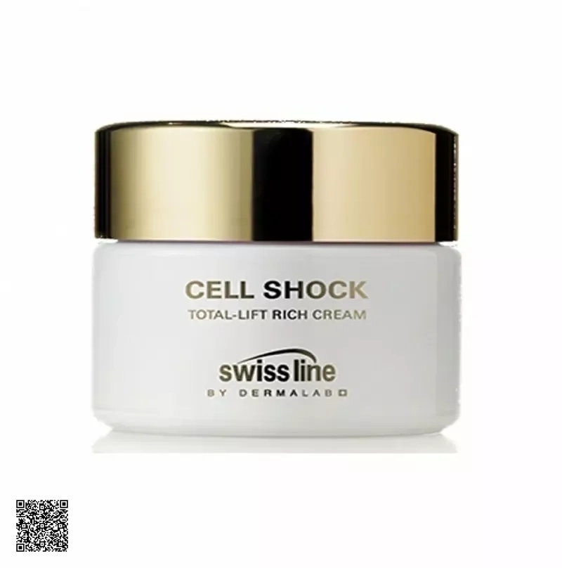 Kem Dưỡng Chống Lão Hóa Cho Da Khô Swissline Cell Shock Total-Lift Rich Cream