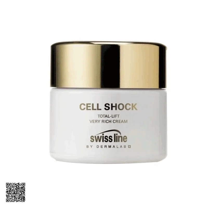 Kem Dưỡng Chống Lão Hóa Nâng Cơ Swissline Cell Shock Total-Lift Very Rich Cream