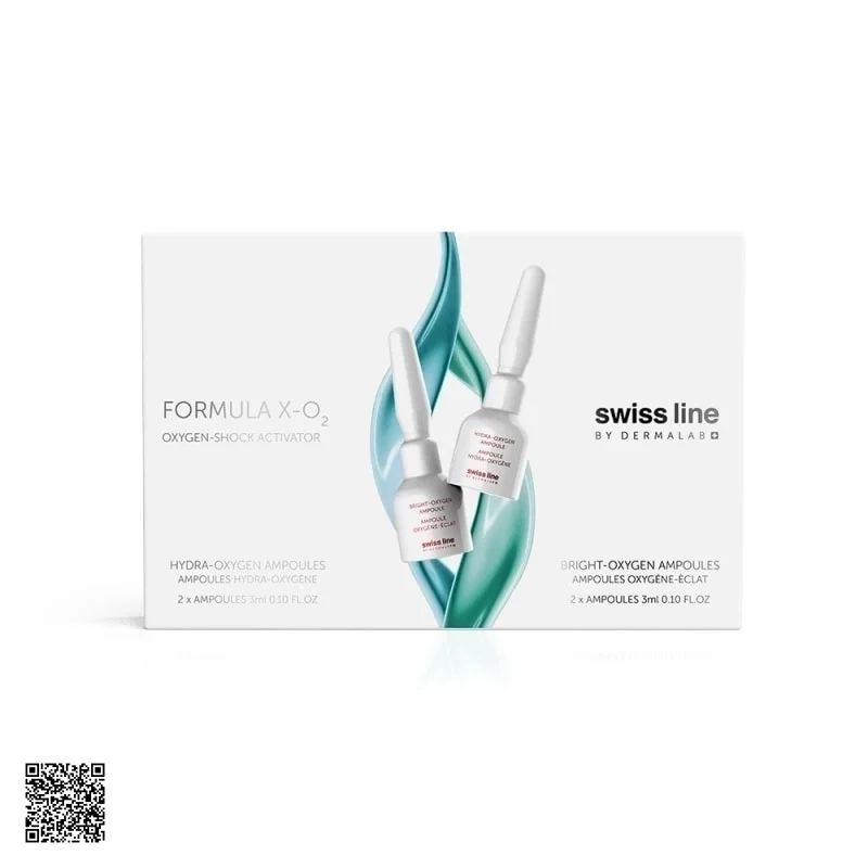 Swissline Formula X-O2 Oxygen-Shock Activator - Tinh Chất Cung Cấp Oxy Cho Da