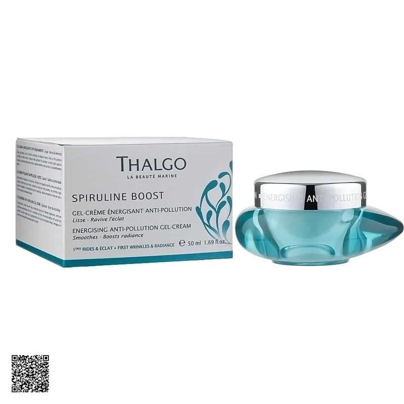Thalgo Spiruline Boost Energising Anti-Pollution Gel-Cream - Kem Dưỡng Ẩm Chống Lão Hóa