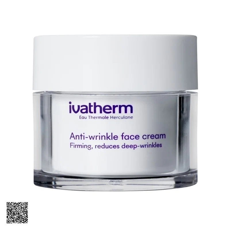 Ivatherm Anti-Wrinkle Face Cream - Kem Giảm Nếp Nhăn, Chống Lão Hóa Cho Da Nhạy Cảm