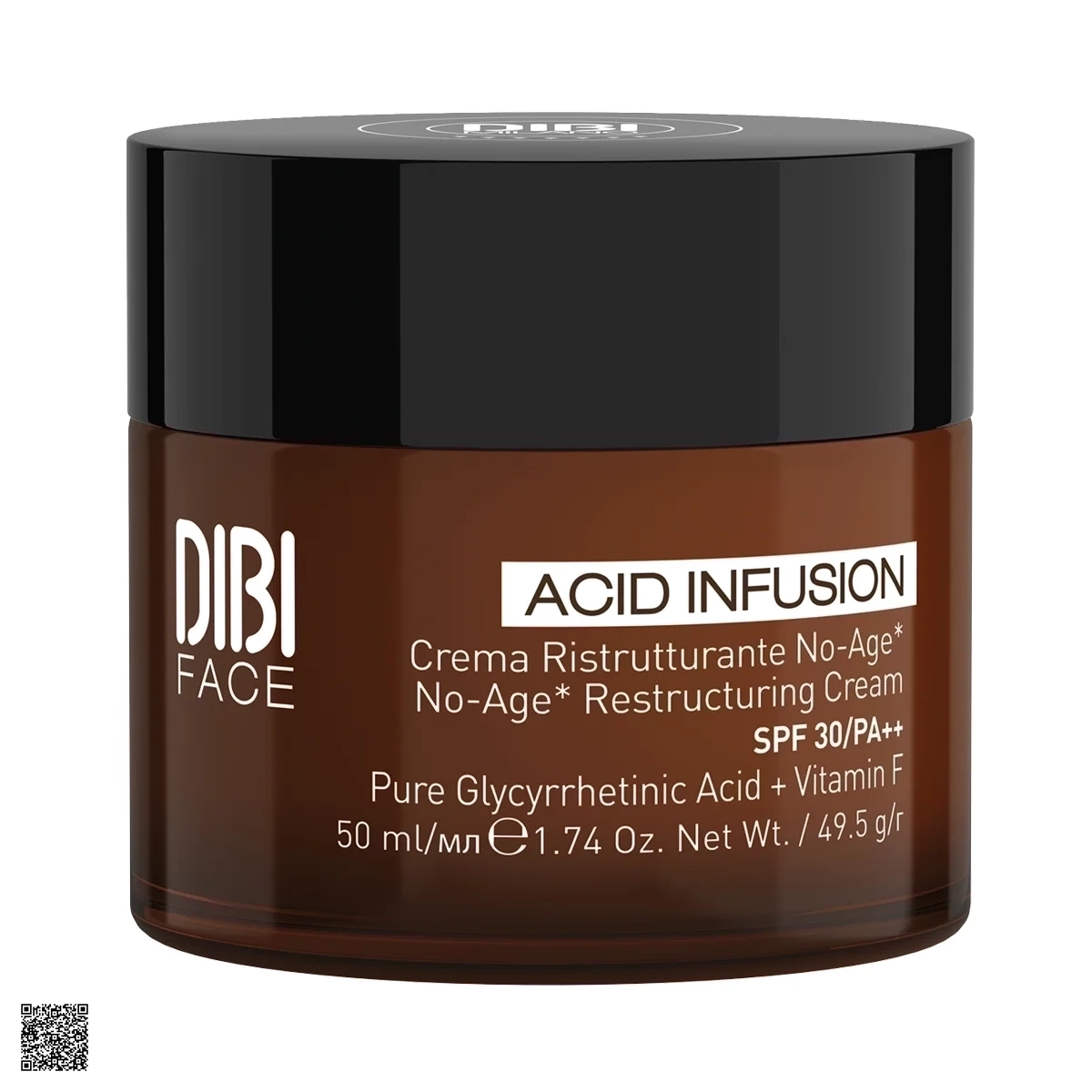 Dibi Milano Acid Infusion No-Age Restructuring Cream SPF30 PA++ - Kem Bảo Vệ Da (50ml)