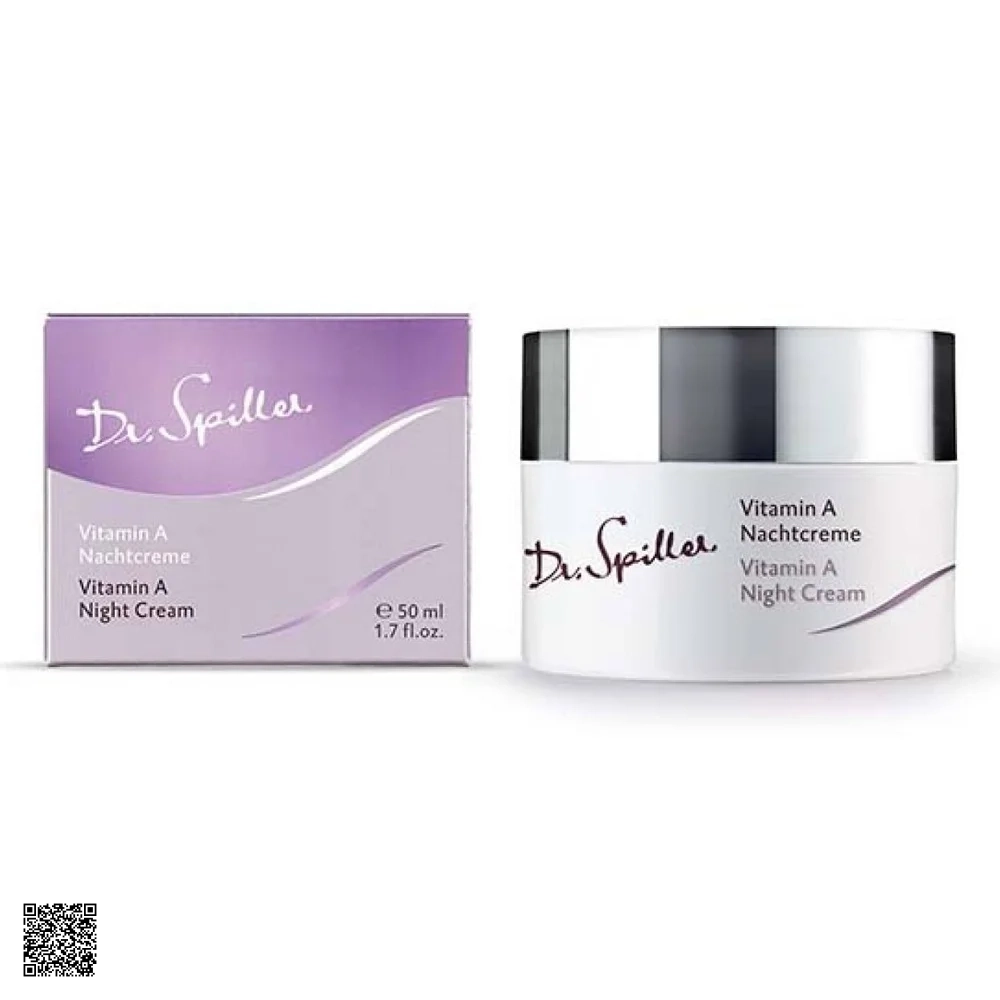 Dr.Spiller Vitamin A Night Cream - Kem Dưỡng Da Chống Lão Hóa Ban Đêm
