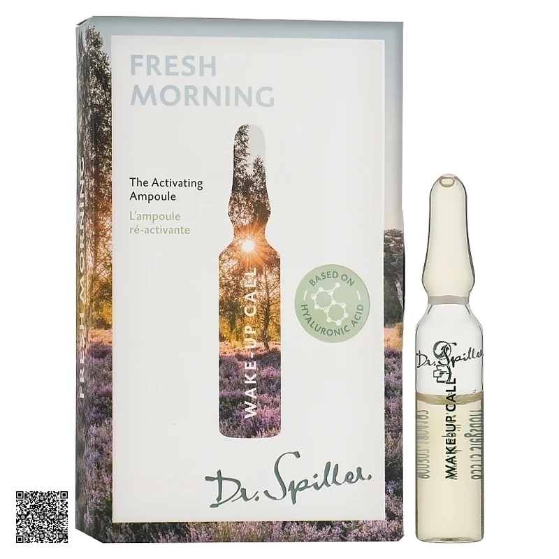 Dr.Spiller Fresh Morning Wake-Up Call The Activating Ampoule - Tinh Chất Tăng Cường Năng Lượng Bảo Vệ Da