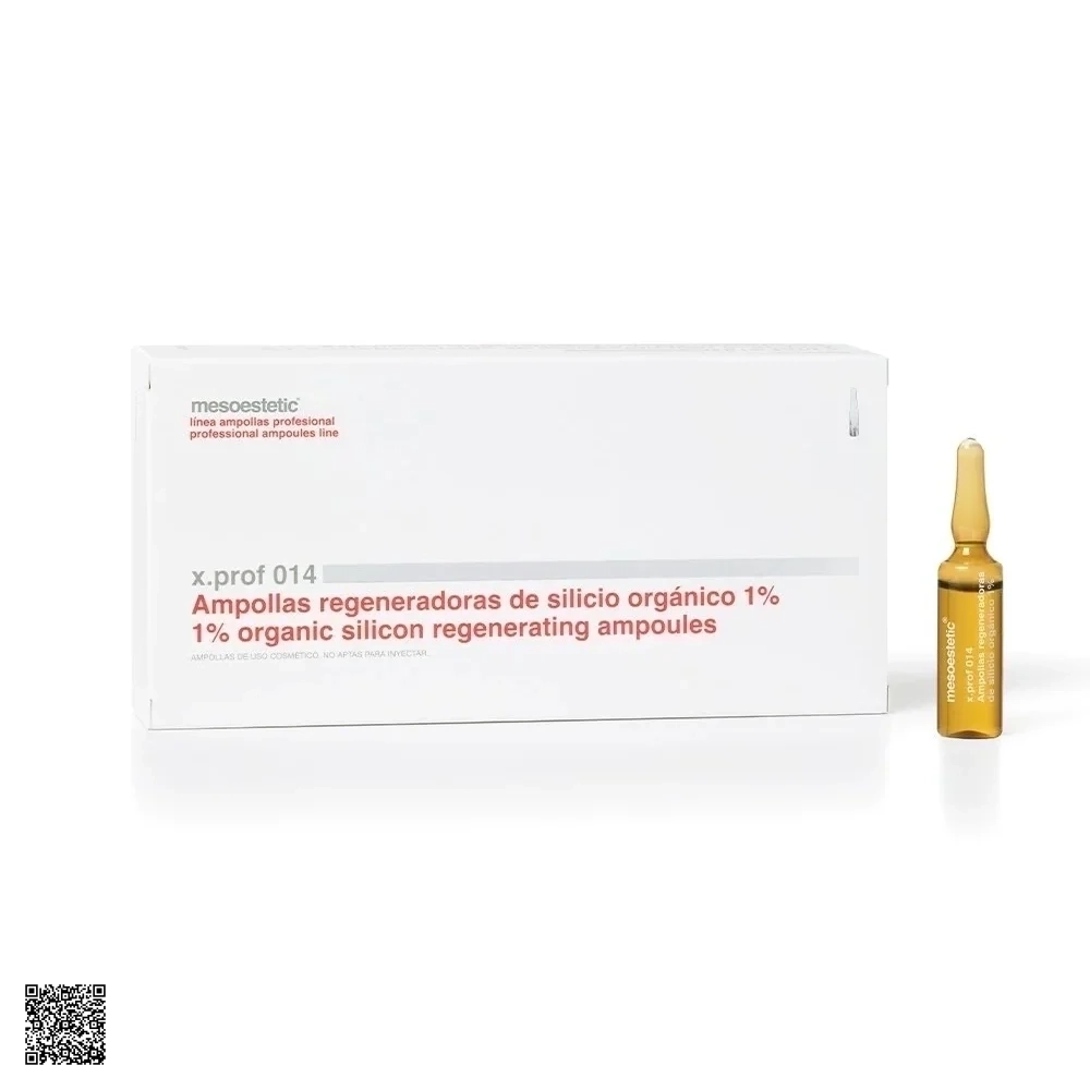 Mesoestetic X.Prof 014 1% Organic Silicon Regenerating Ampoules Tinh Chất Trẻ Hóa Da Giảm Mỡ