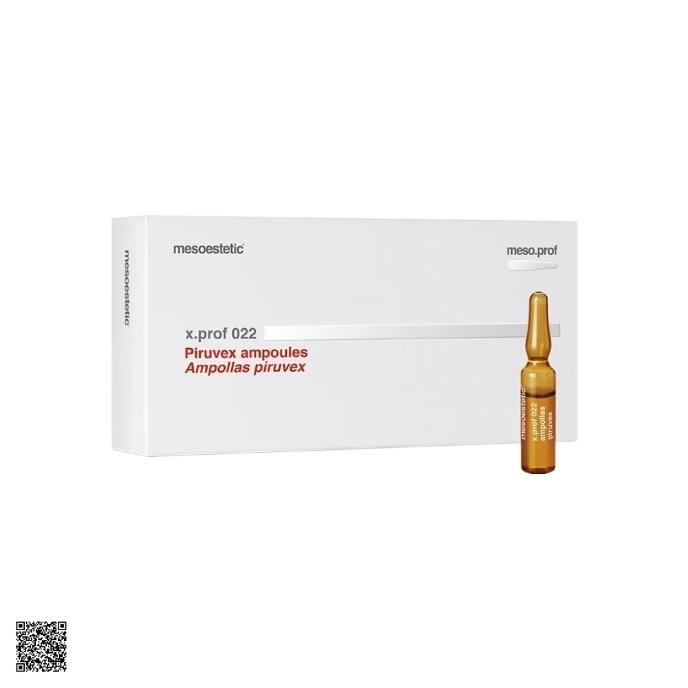 Mesoestetic X.Prof 022 Piruvex Ampoules - Tinh Chất Chống Chảy Xệ Ngừa Rạn Da