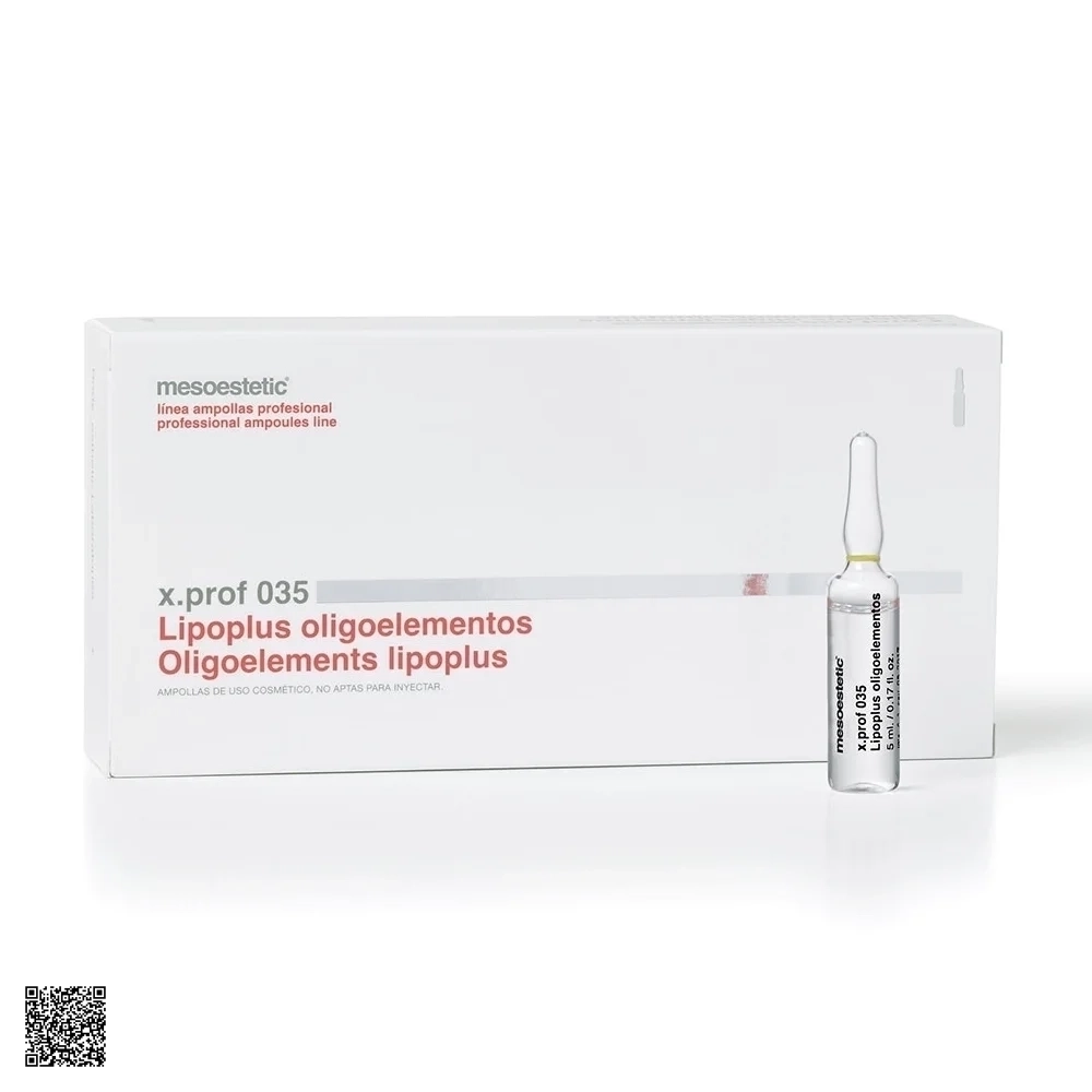 Mesoestetic X.Prof 035 Oligoelements Lipoplus - Tinh Chất Chống Oxy Hóa Phục Hồi Da