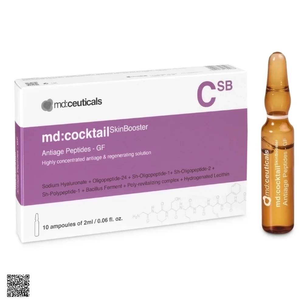 MD:Ceuticals MD Cocktail SkinBooster Antiage Peptides - GF - Serum Chống Lão Hóa