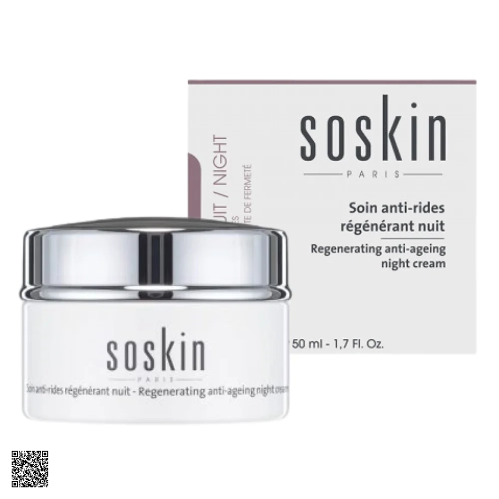 Soskin Regenerating Anti-Ageing Night Cream - Kem Dưỡng Chống Lão Hóa Ban Đêm