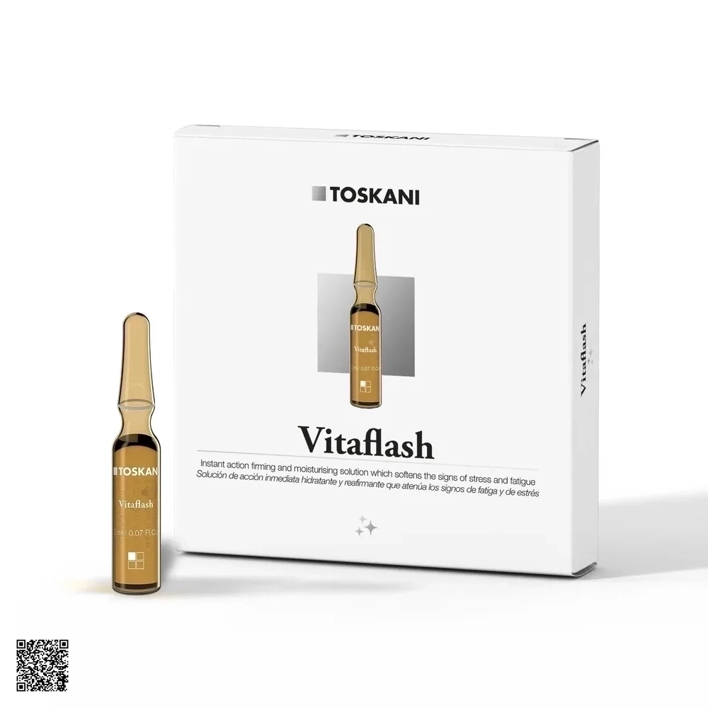 Toskani Vitaflash Ampoules - Tinh Chất Phục Hồi, Rạng Rỡ Da