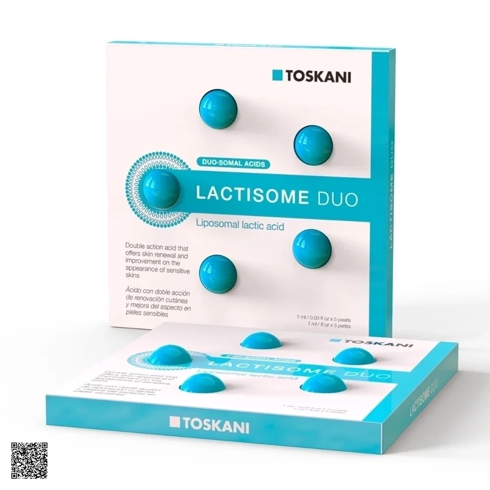 Toskani Lactisome Duo (Lactic Acid) - Tinh Chất Peel Da Khôi Phục Độ Ẩm, Trẻ Hóa Da