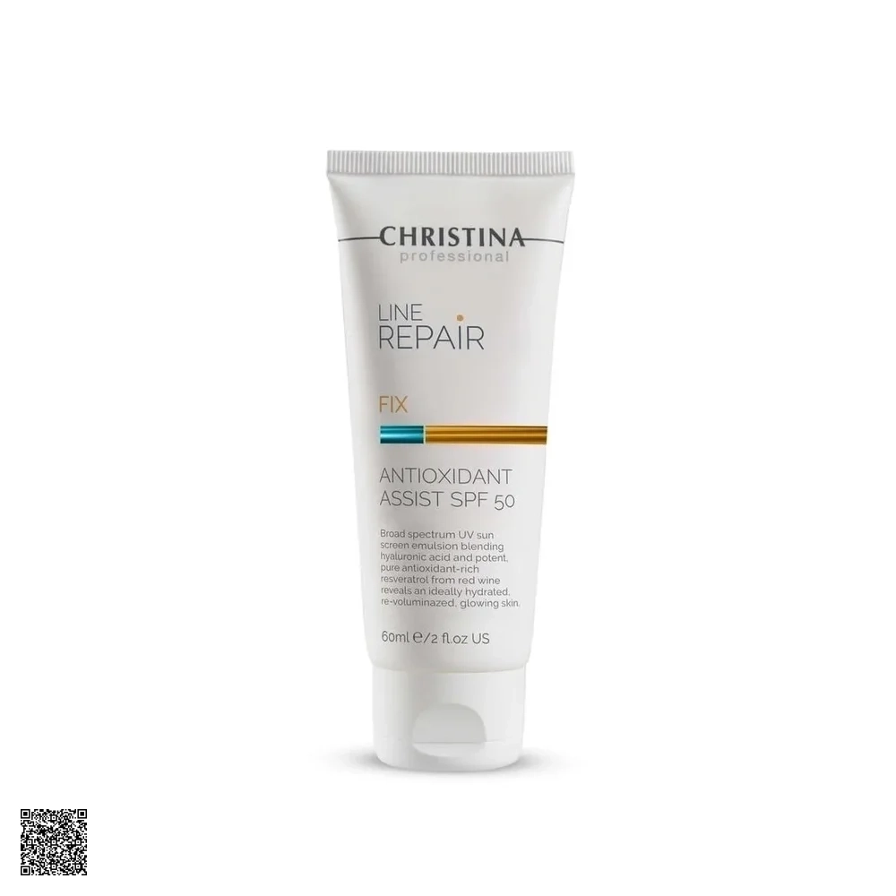 Christina Line Repair Fix Antioxidant Assist SPF50 - Kem Dưỡng Chống Lão Hóa, Bảo Vệ Da Ban Ngày