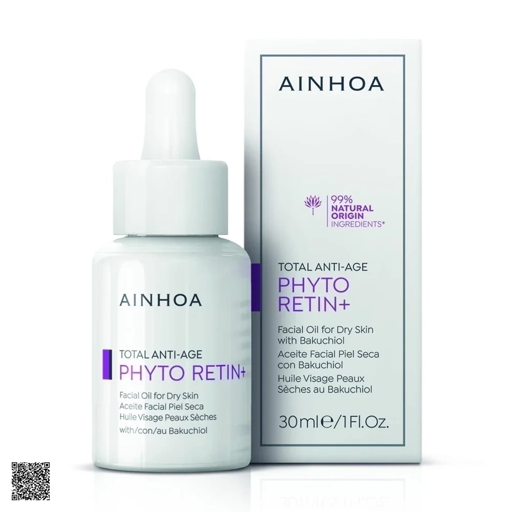 AINHOA Phyto-Retin Anti-Age Facial Oil For Dry Skin with Bakuchiol - Huyết Thanh Chống Lão Hóa Cho Da Khô