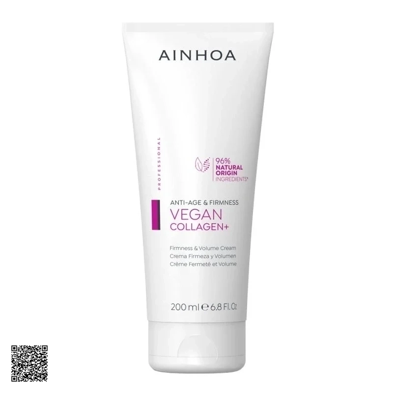 AINHOA Vegan Collagen Fimness & Volume Cream - Kem Dưỡng Săn Chắc Da, Chống Lão Hóa (200ml)