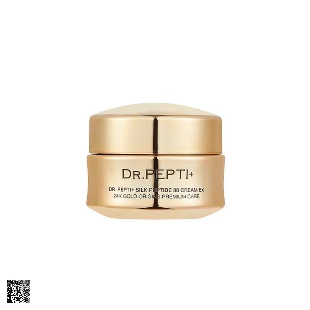 Dr.Pepti Silk Peptide 88 Cream EX - Kem Dưỡng Chống Lão Hóa Tinh Chất Vàng 24K (12gr)