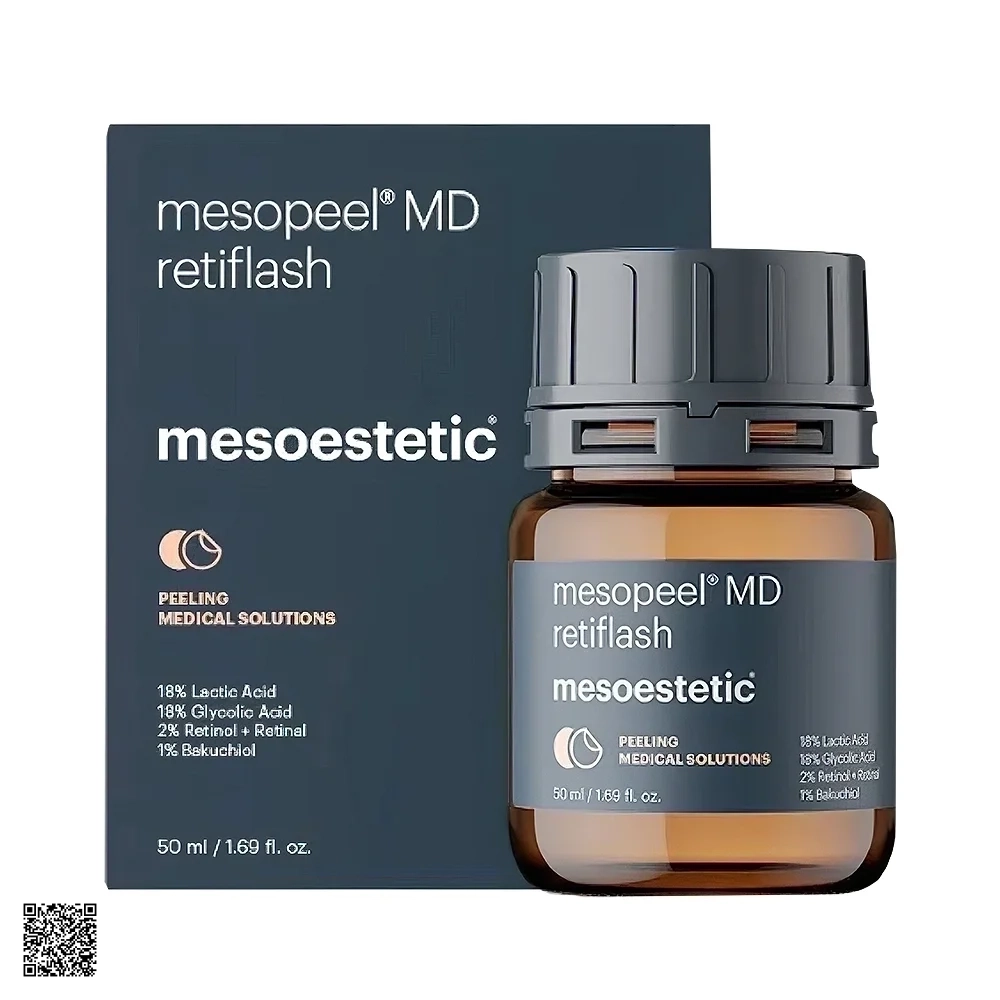 Mesoestetic Mesopeel MD Retiflash - Peel Chuyên Sâu Chống Lão Hóa, Cấp Ẩm
