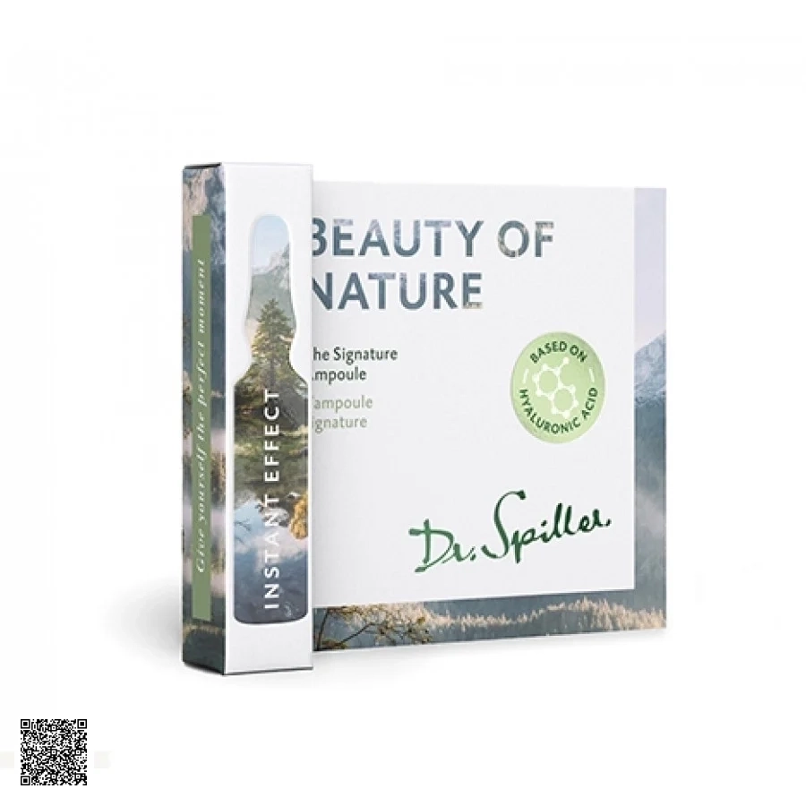 Dr.Spiller Beauty Of Nature Instant Effect Signature Ampoule - Tinh Chất Phục Hồi Da (24 Ống x 2ml)