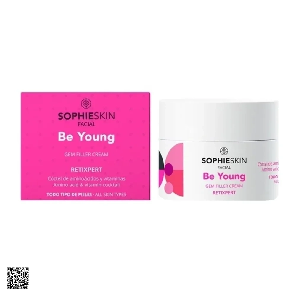 Sophieskin Be Young Gem Filler Cream - Kem Dưỡng Làm Mờ Nếp Nhăn
