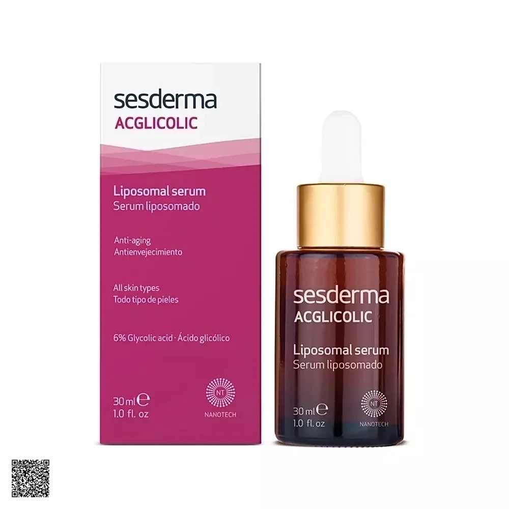 Sesderma Acglicolic Liposomal Serum - Tinh Chất Chống Lão Hoá, Thu Nhỏ Lỗ Chân Lông