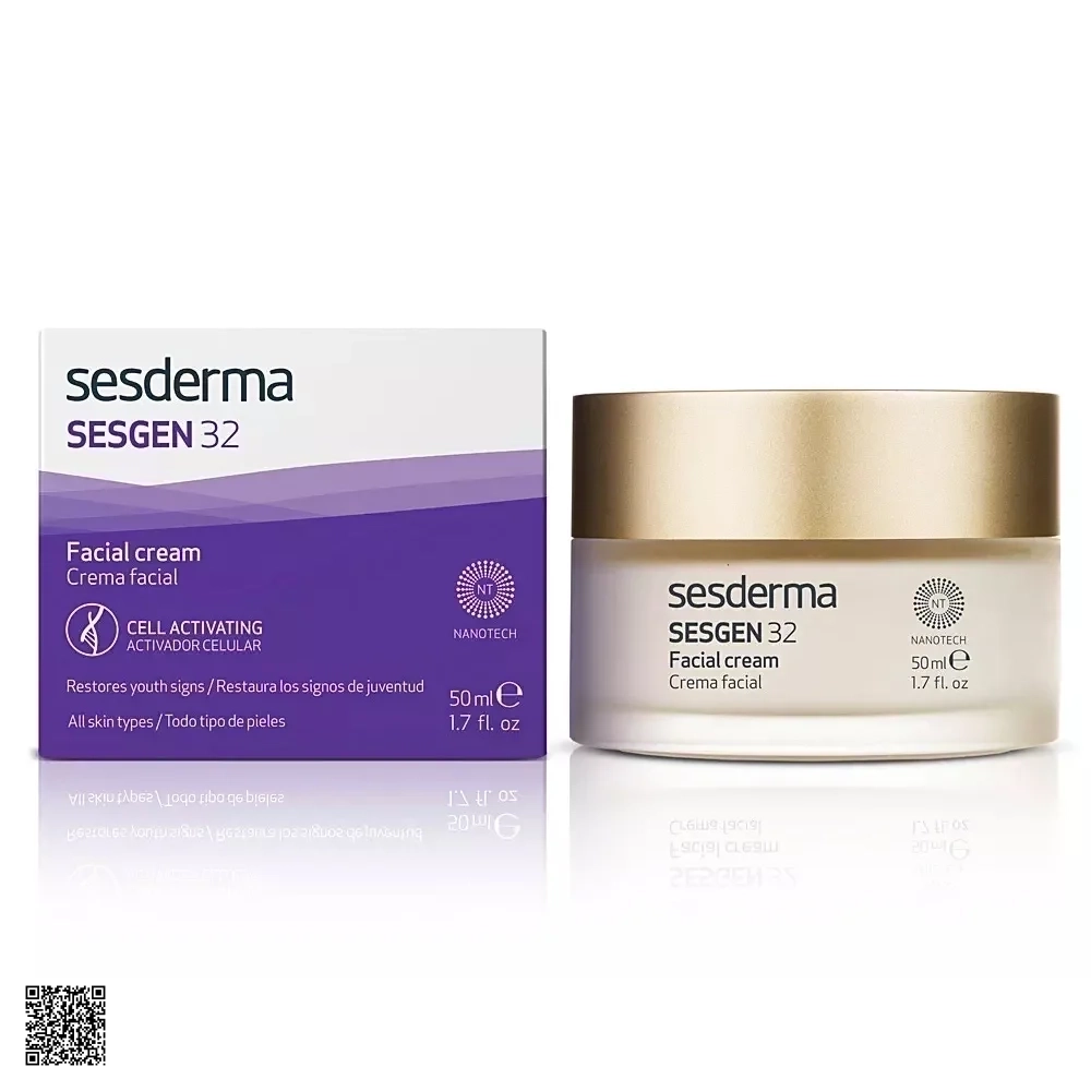 Sesderma Sesgen 32 Facial Cream - Kem Kích Hoạt Tái Tạo Tế Bào, Trẻ Hoá Da