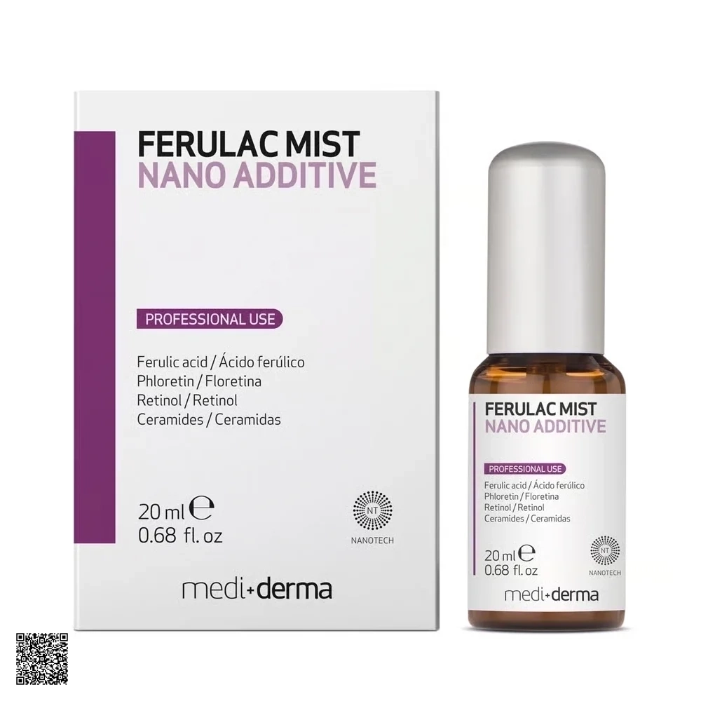 Mediderma Ferulac Mist Nano Additive - Dung Dịch Peel Tăng Cường Chống Oxy Hoá Và Trẻ Hoá Da