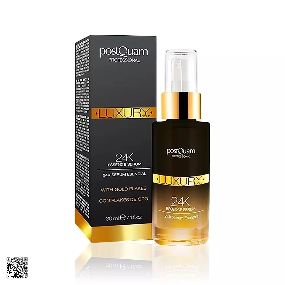 PostQuam Luxury Gold 24k Essence Serum - Tinh Chất Trẻ Hóa, Dưỡng Sáng Da
