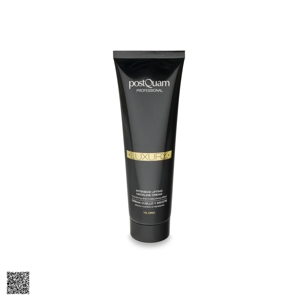 PostQuam Luxury Gold Intensive Lifting Neckline Cream - Kem Dưỡng Giảm Nếp Nhăn Và Chảy Xệ Da Vùng Cổ