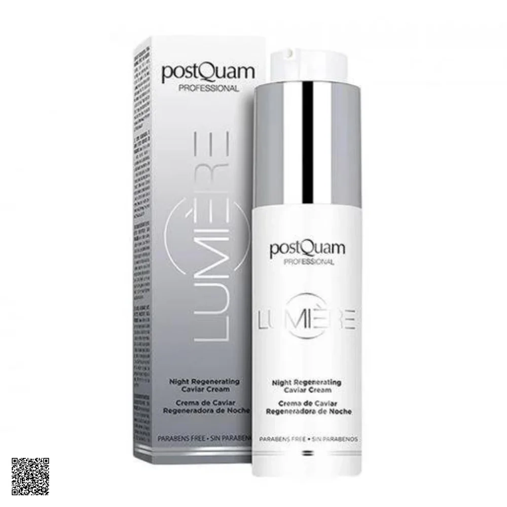 PostQuam Lumiere Night Regenerating Caviar Cream - Kem Chống Lão Hóa, Trẻ Hóa Da Ban Đêm