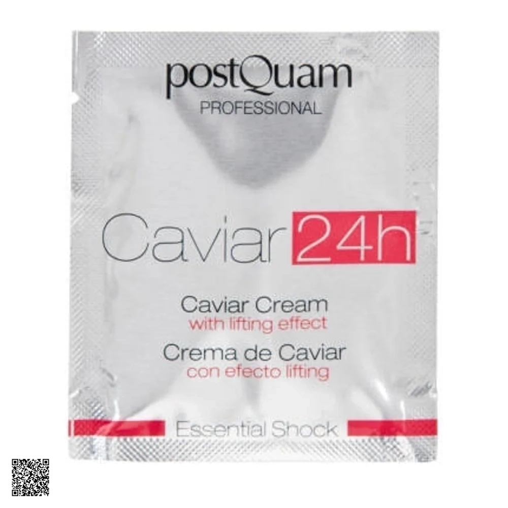 PostQuam Caviar 24h Cream - Kem DNA Cá Tầm Nâng Cơ, Dưỡng Sáng Da (20 Gói x 3ml)