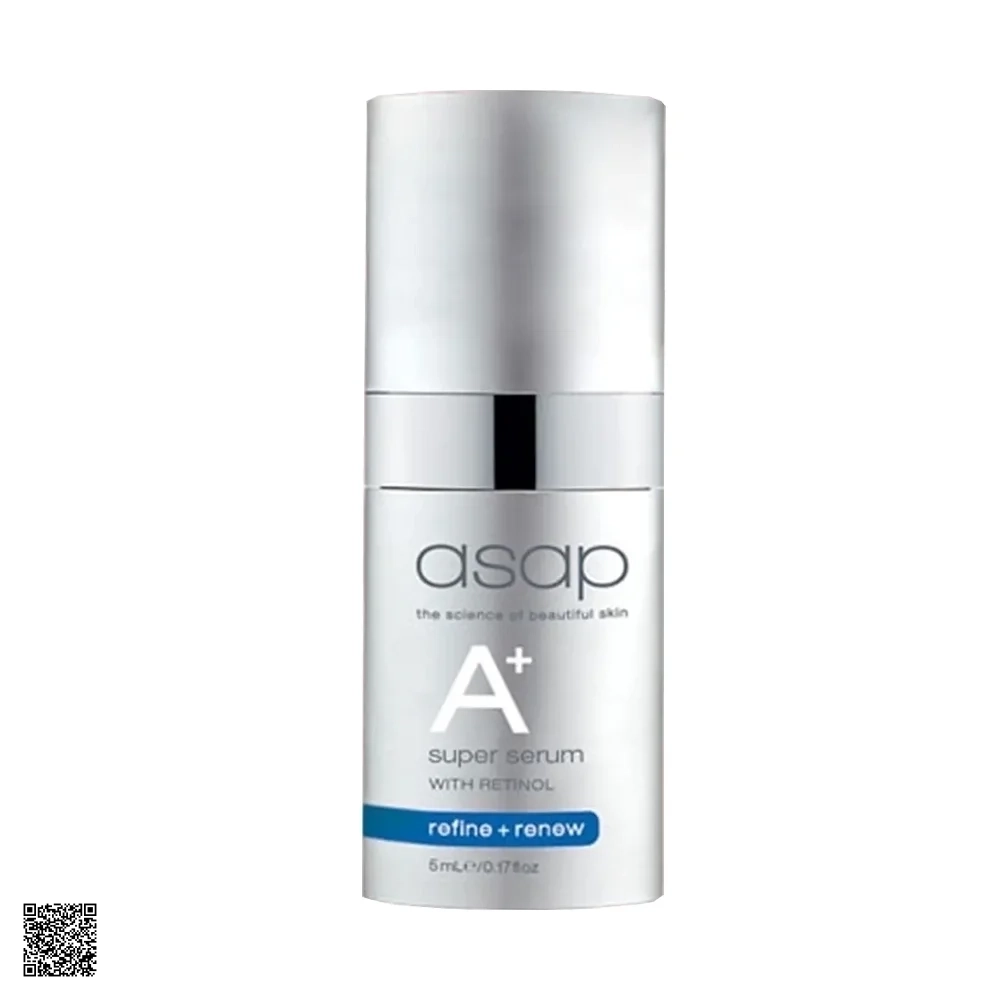 Asap Super A+ Serum - Tinh Chất Tái Tạo Da, Tăng Sinh Collagen, Chống Lão Hoá (5ml)