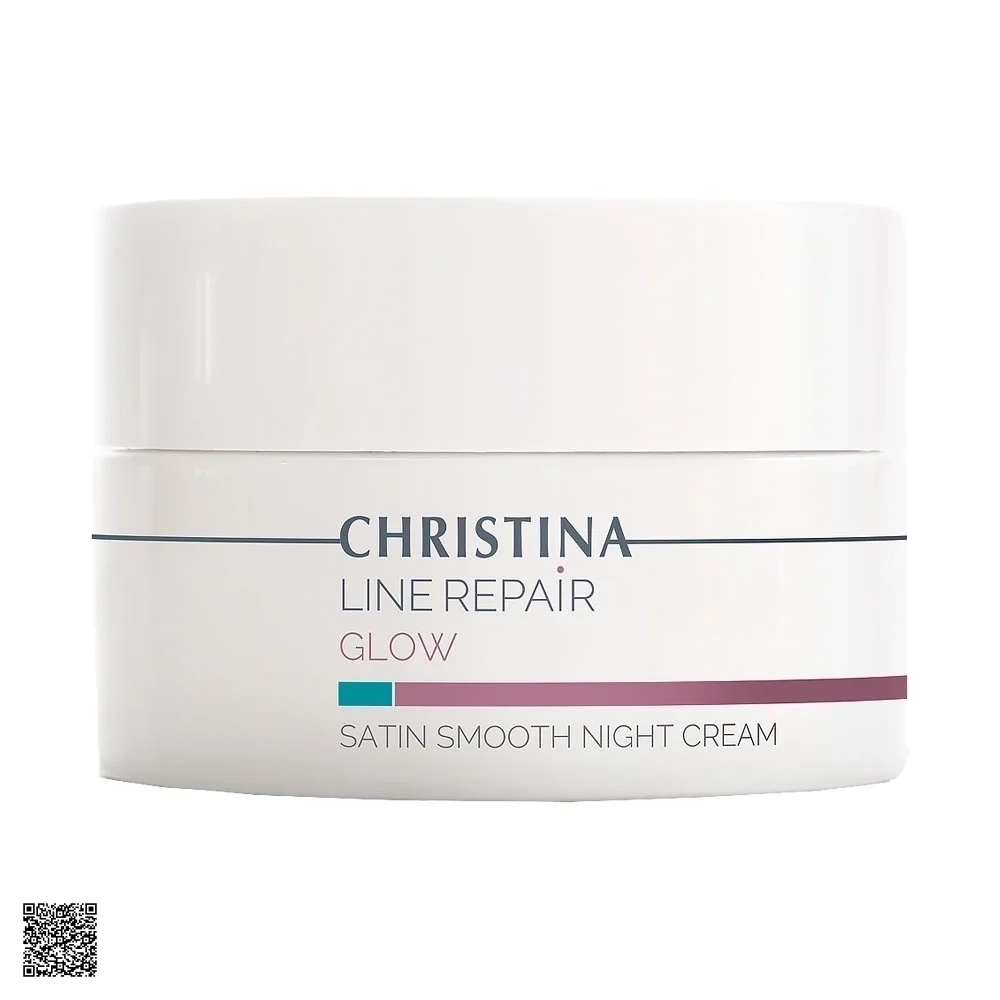 Christina Line Repair Glow Satin Smooth Night Cream - Kem Dưỡng Căng Bóng, Tái Tạo Da Ban Đêm