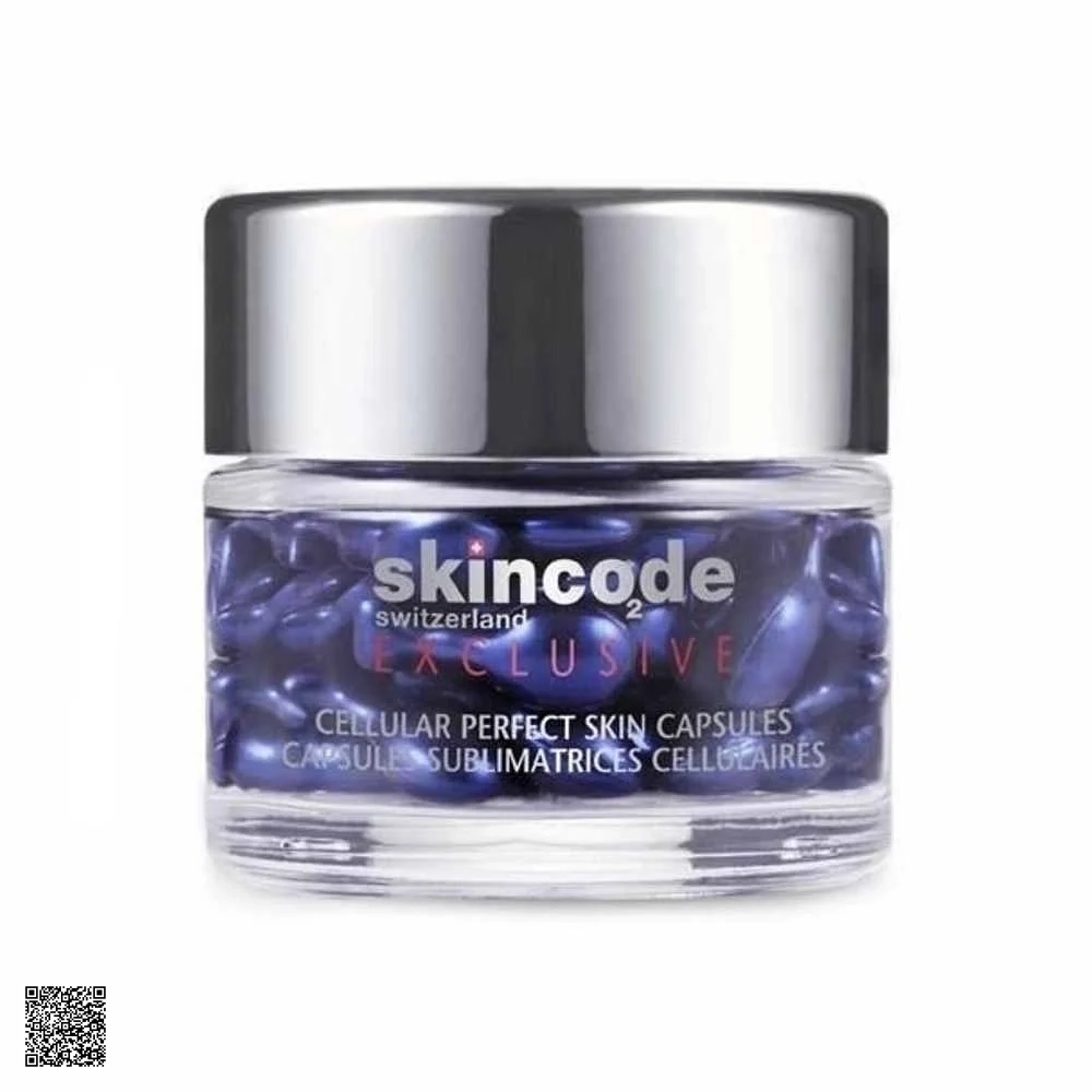 Skincode Exclusive Cellular Perfect Skin Capsules - Viên Ngọc Trai Giảm Nhăn Tái Tạo Da