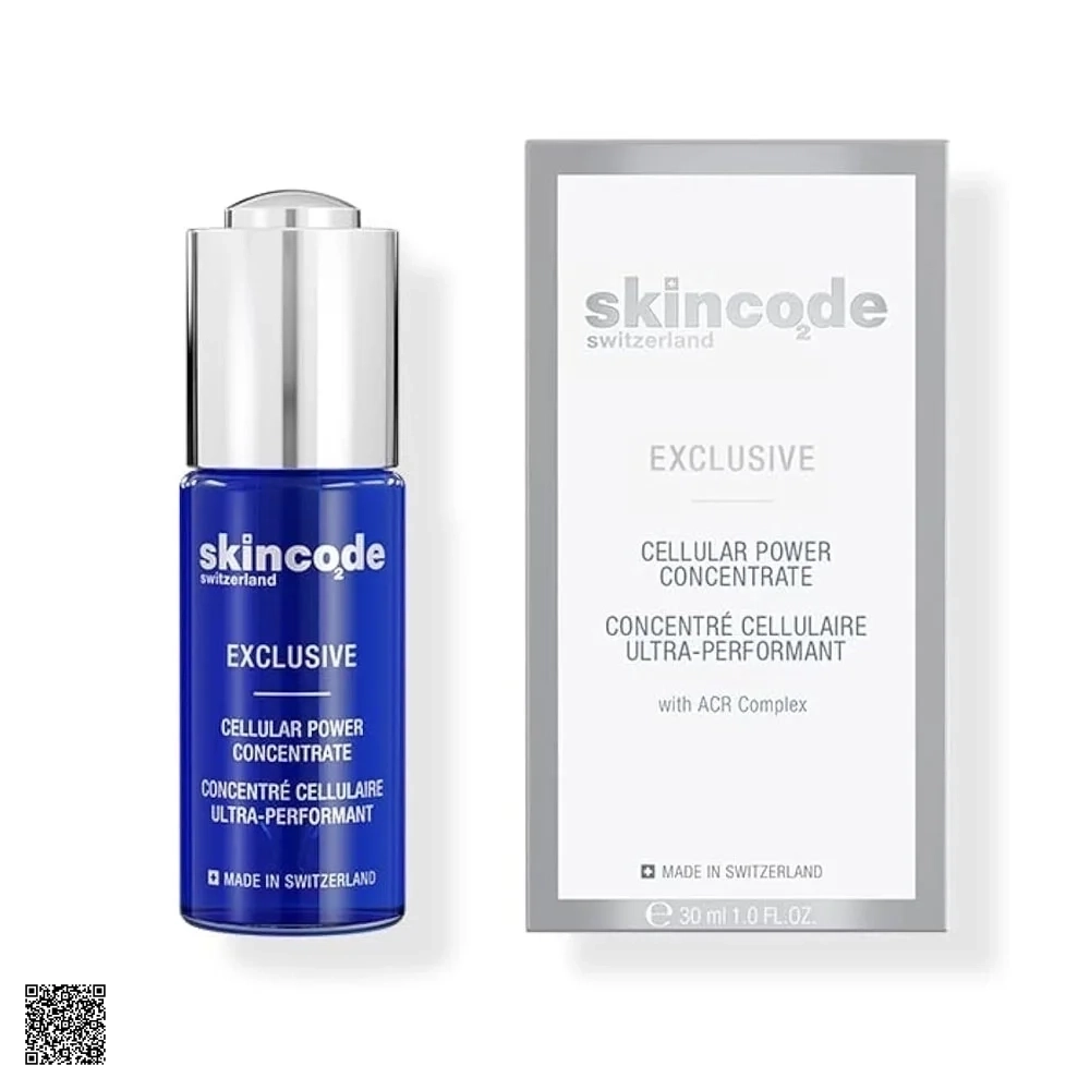 Skincode Exclusive Cellular Power Concentrate - Huyết Thanh Phục Hồi, Trẻ Hóa Da