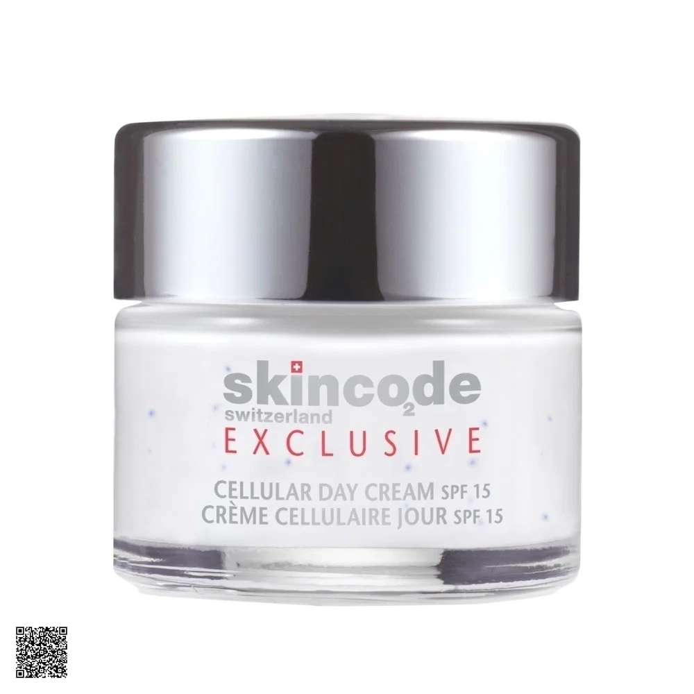 Skincode Exclusive Cellular Day Cream SPF15 - Kem Dưỡng Nâng Cơ Chống Lão Hóa Da Ban Ngày