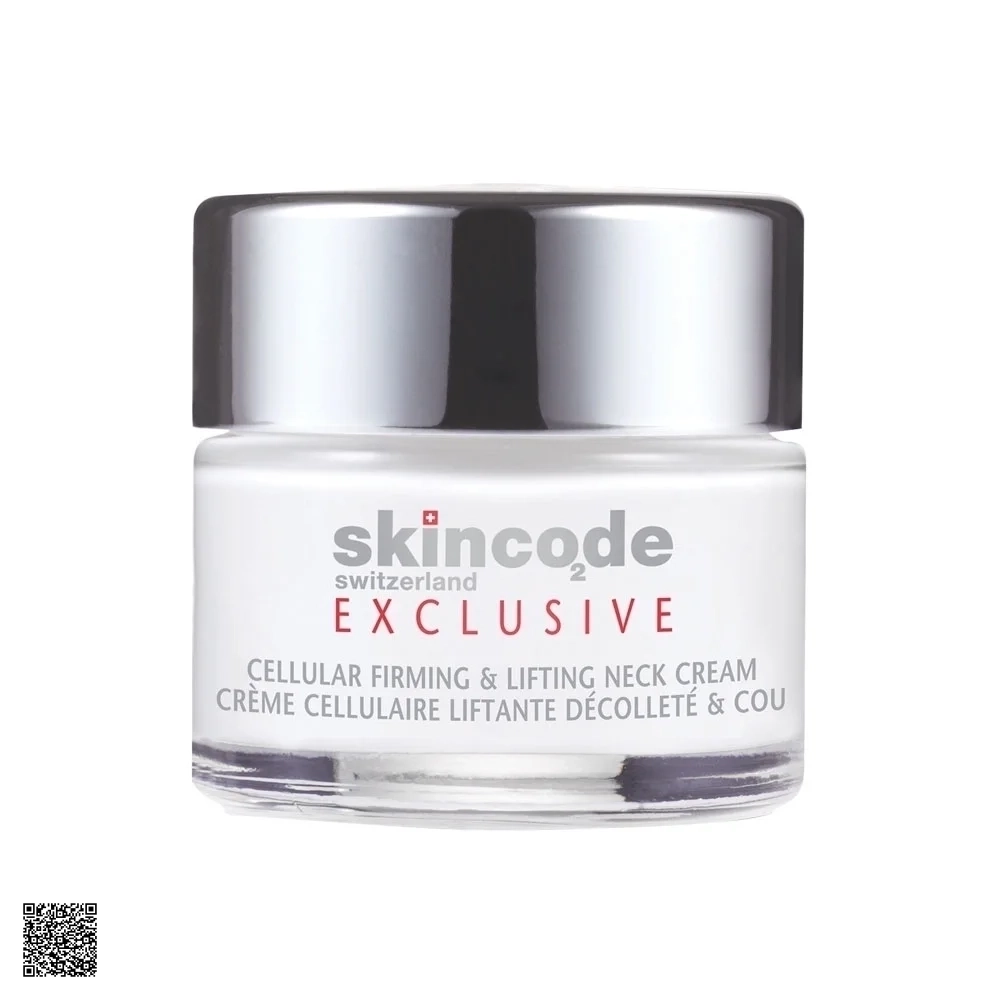 Skincode Exclusive Cellular Firming & Lifting Neck Cream - Kem Dưỡng Giảm Nhăn, Nâng Cơ Vùng Cổ