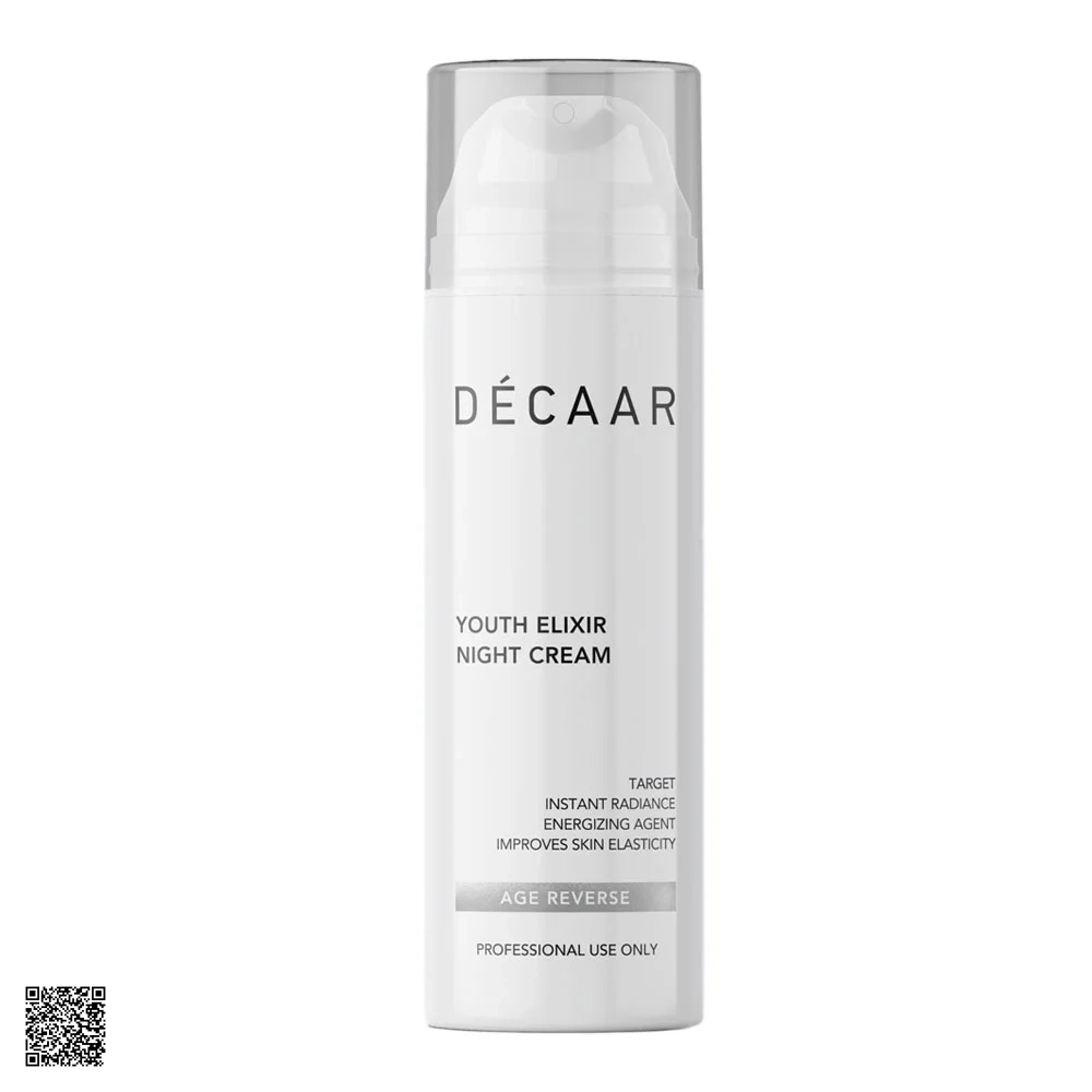 Décaar Youth Elixir Night Cream - Kem Dưỡng Trẻ Hoá Da Ban Đêm (100ml)