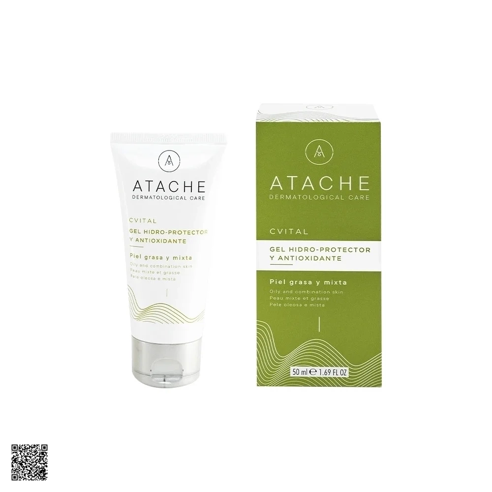 Atache Cvital Gel Hidro-Protector Y Antioxidante - Gel Chống Oxy Hóa Dưỡng Ẩm