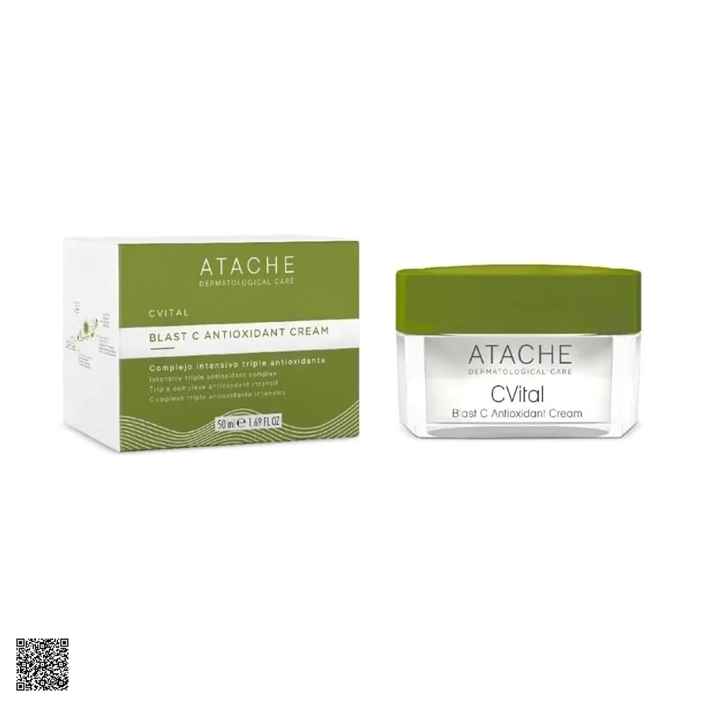 Atache Cvital Blast C Antioxidant Cream - Kem Dưỡng Chống Oxy Hóa Đa Tác Động Chuyên Sâu