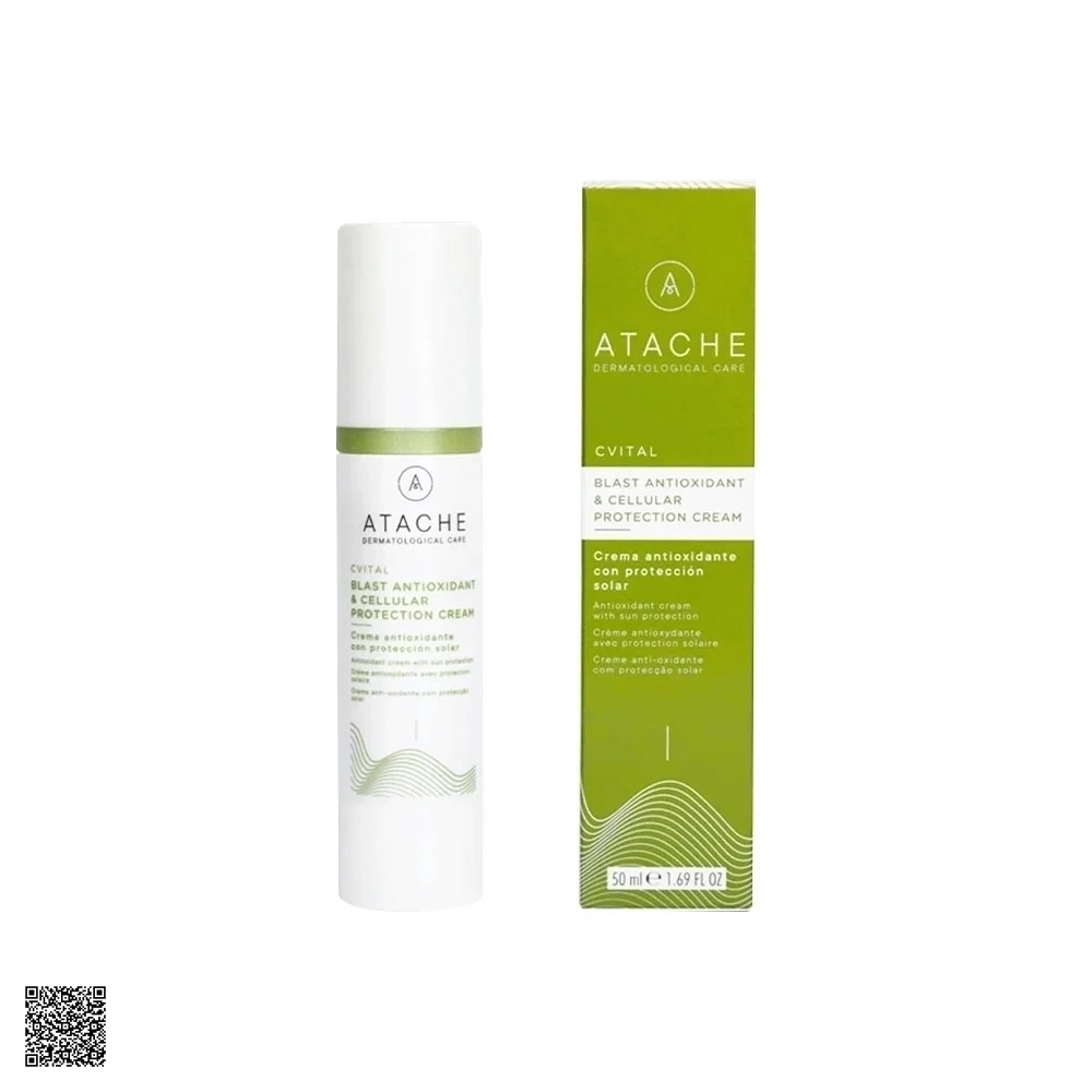 Atache Cvital Blast Antioxidant & Cellular Protection Cream - Kem Chống Oxy Hóa Bảo Vệ Tế Bào