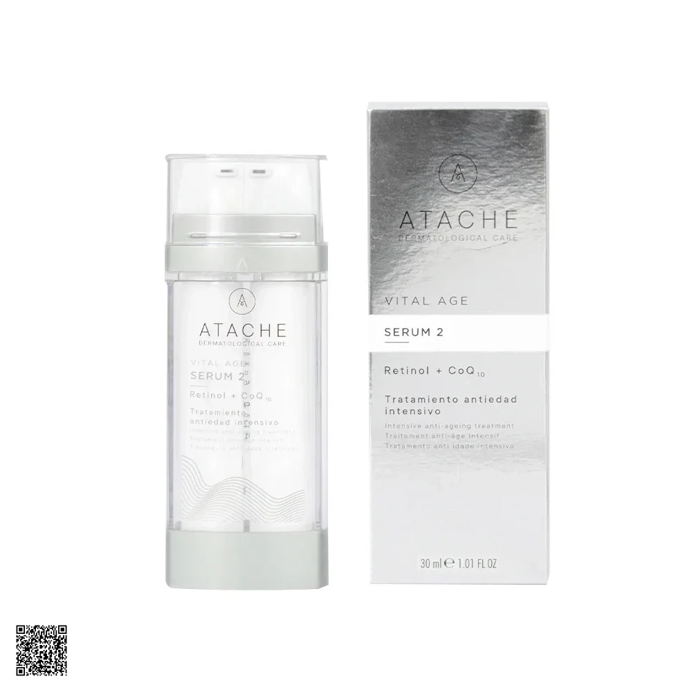 Atache Vital Age Serum 2 Retinol + CoQ10 - Huyết Thanh Chống Lão Hóa Chuyên Sâu