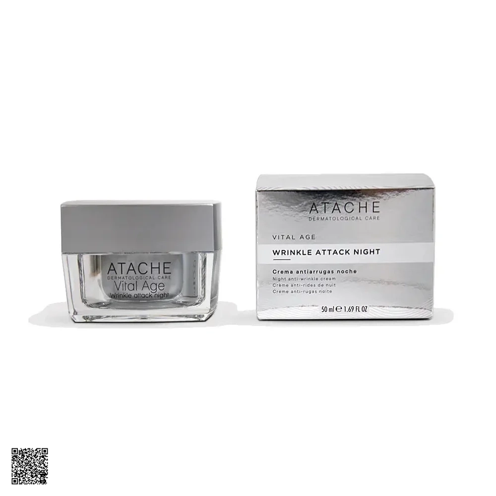 Atache Vital Age Wrinkle Attack Night - Kem Chống Lão Hóa Ban Đêm
