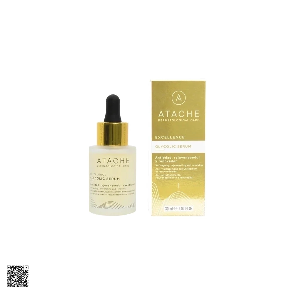 Atache Excellence Glycolic Serum - Serum Chống Lão Hóa, Trẻ Hóa, Tái Tạo Da