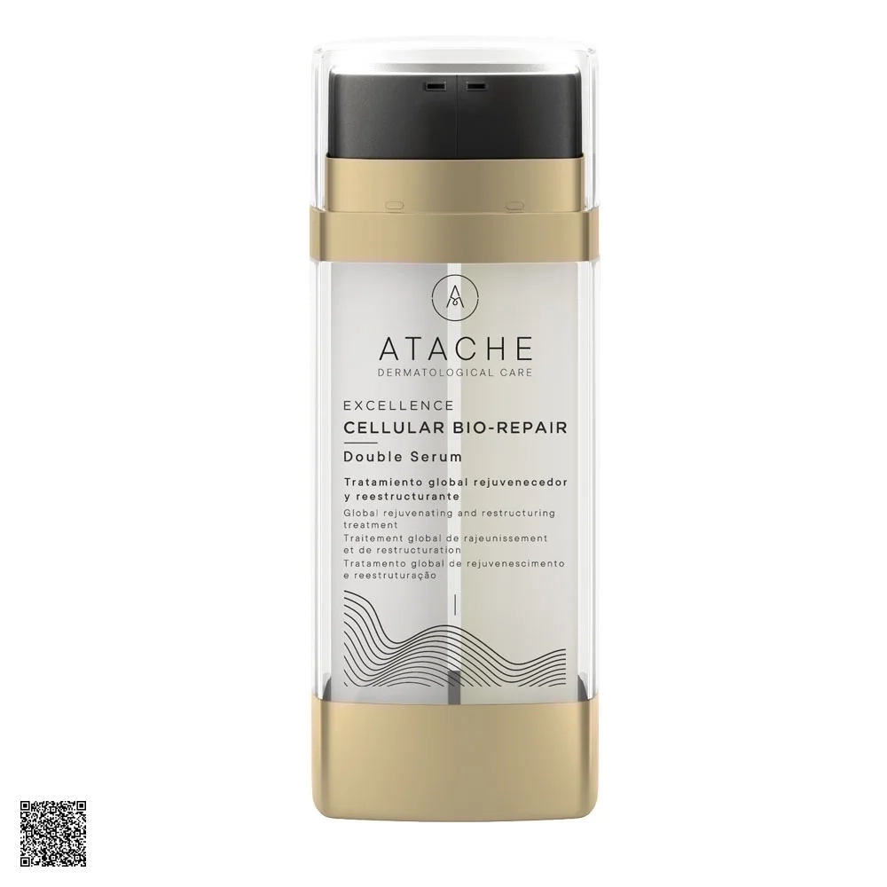 Atache Excellence Cellular Bio-Repair Double Serum - Tinh Chất Sinh Học Phục Hồi, Trẻ Hóa Tế Bào