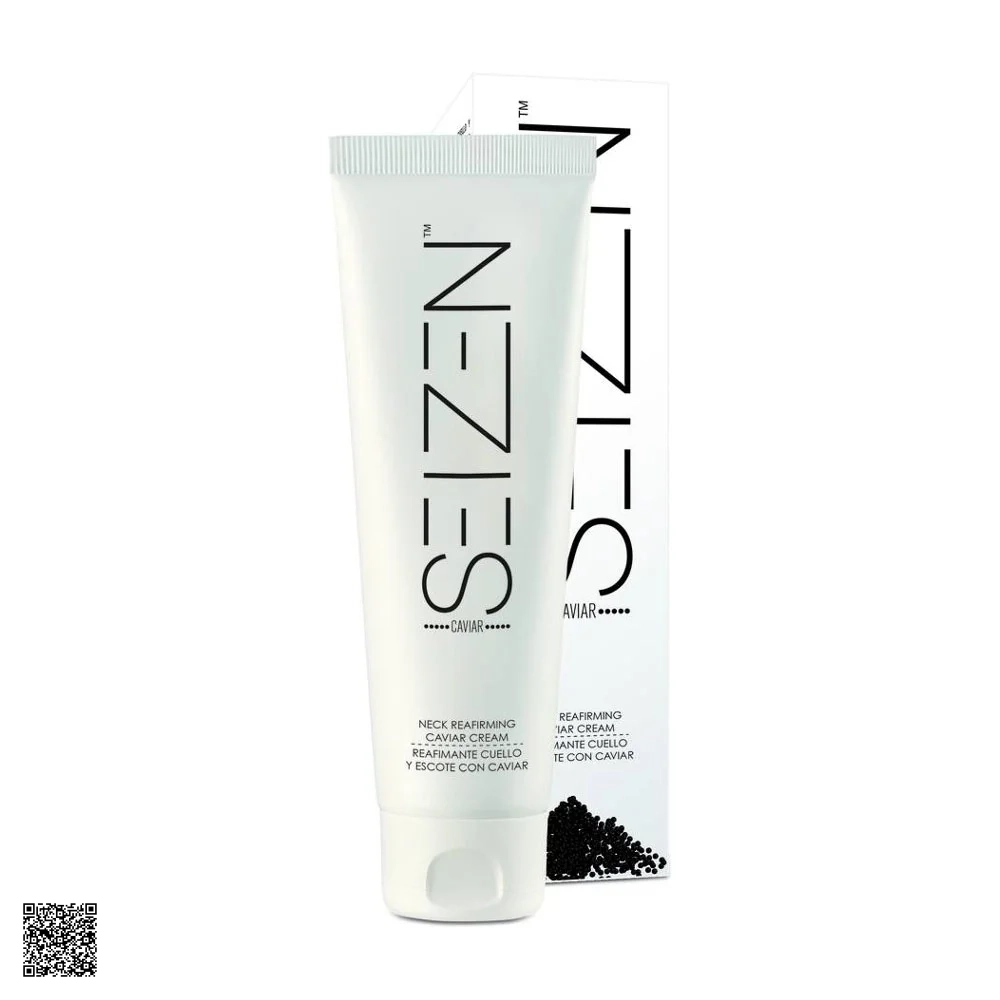 Seizen Neck Reafirming Caviar Cream - Kem Săn Chắc, Trẻ Hoá, Sáng Da Vùng Cổ & Ngực