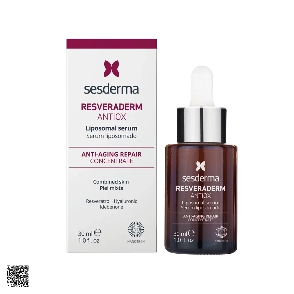 Sesderma Resveraderm Antiox Liposomal Serum - Tinh Chất Chống Oxy Hóa Và Lão Hóa