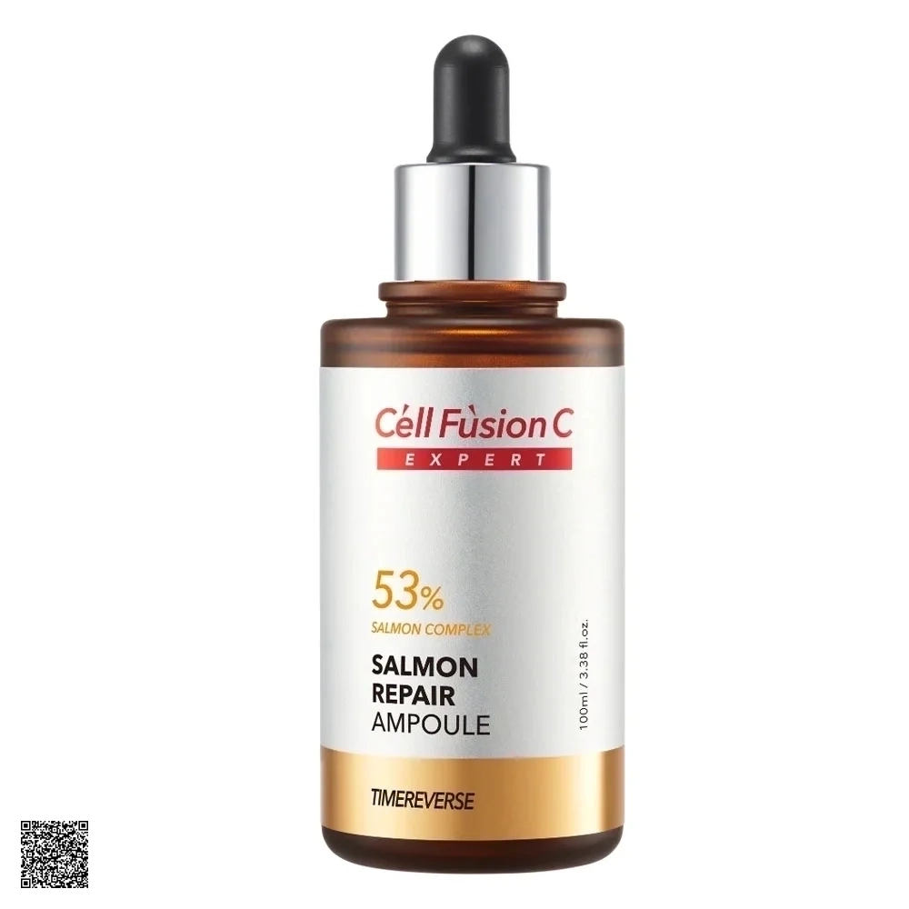 Cell Fusion C Expert Time Reverse Salmon Repair Ampoule - Ampoule Cải Thiện Nếp Nhăn, Tăng Đàn Hồi Da