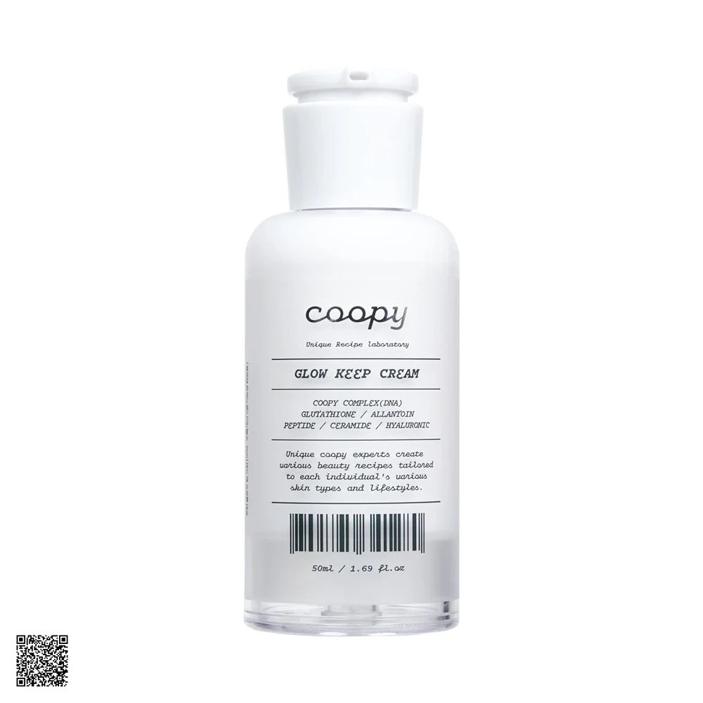 COOPY Glow Keep Cream - Kem Dưỡng Da Chống Lão Hóa Chiết Xuất D.N.A Cá Hồi